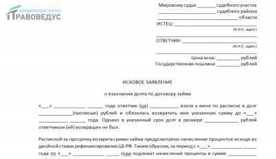 Особенности подачи искового заявления в случае спорных отношений с жильцом