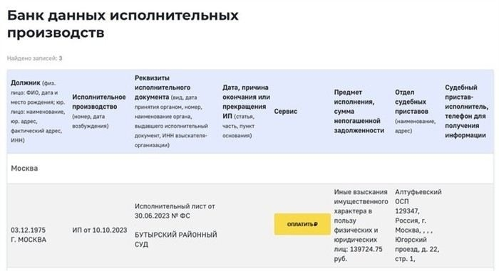 Шаг 2: Обращение в исполнительный орган для получения информации